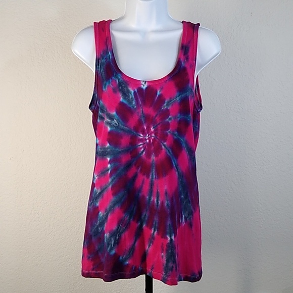 NEW St JOHN'S BAY TIE DYE W/T SHIRT LARGE - Picture 3 of 8